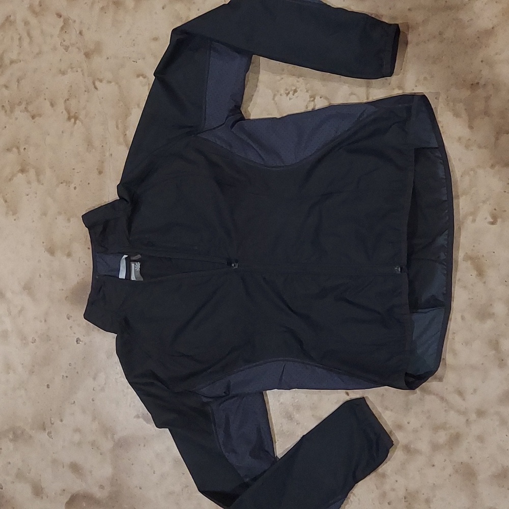 Athleta Full Zip Unlined Breathable Windbreaker Large